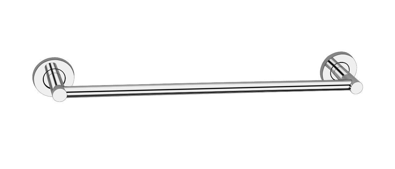 Flange Stainless Steel (24 Inches) Towel Rod