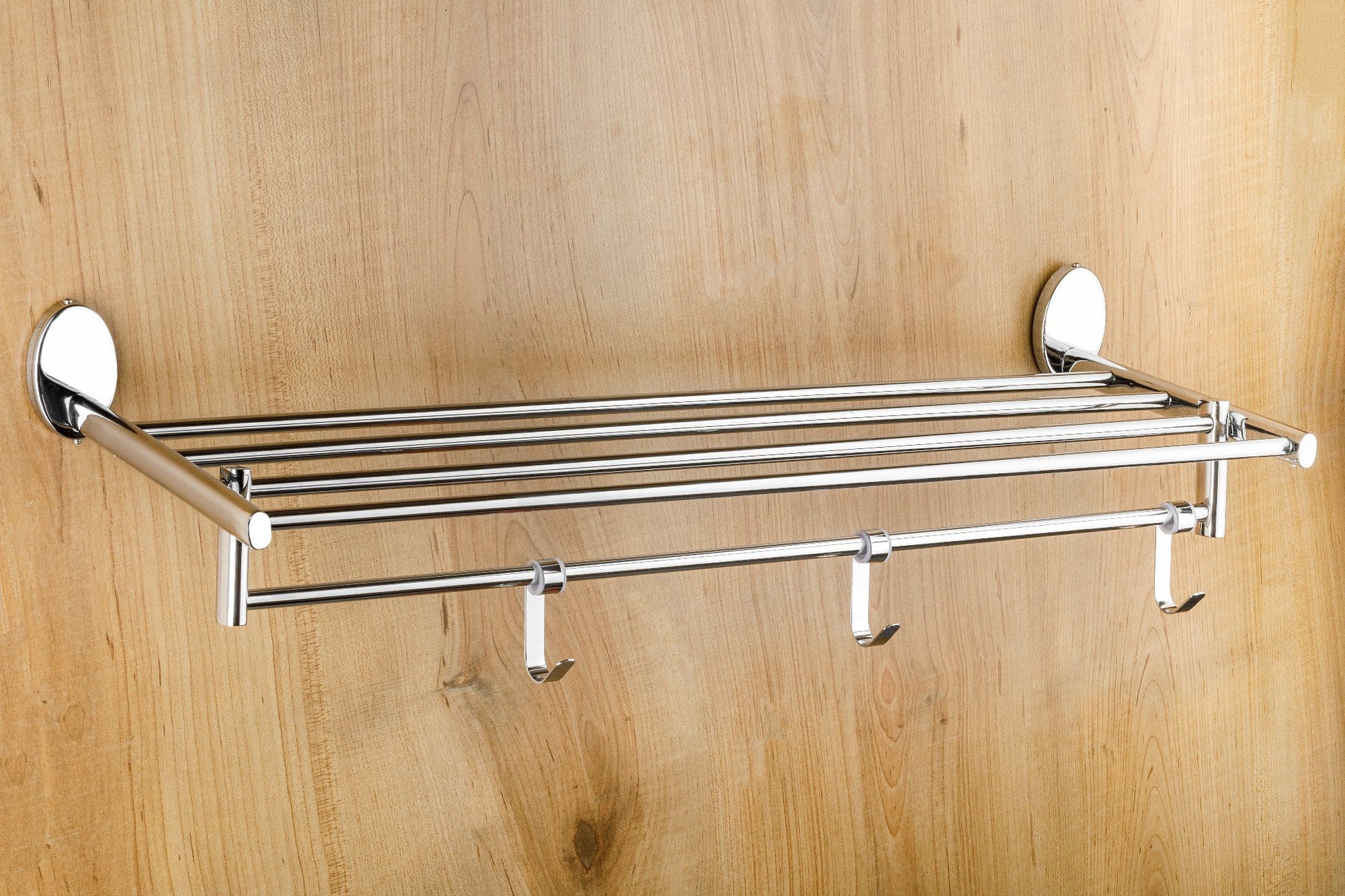 Jewel Stainless Steel Towel Rack (24 Inches)