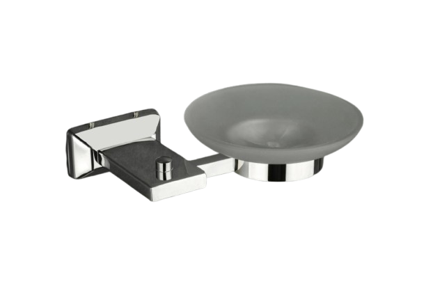 Supreme Stainless Steel (304 Grade) Soap Dish (Glass)