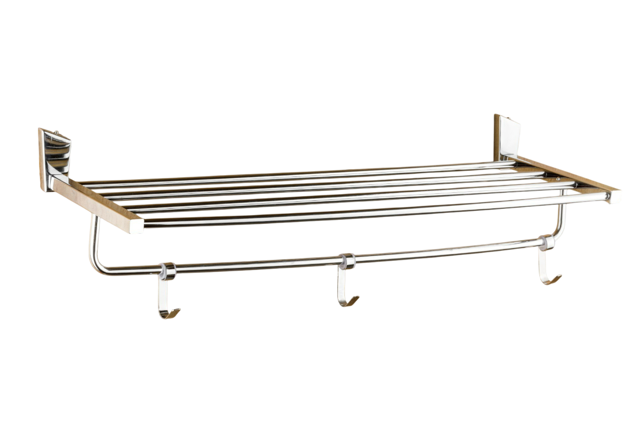 Hawk Stainless Steel Towel Rack (24 Inches)