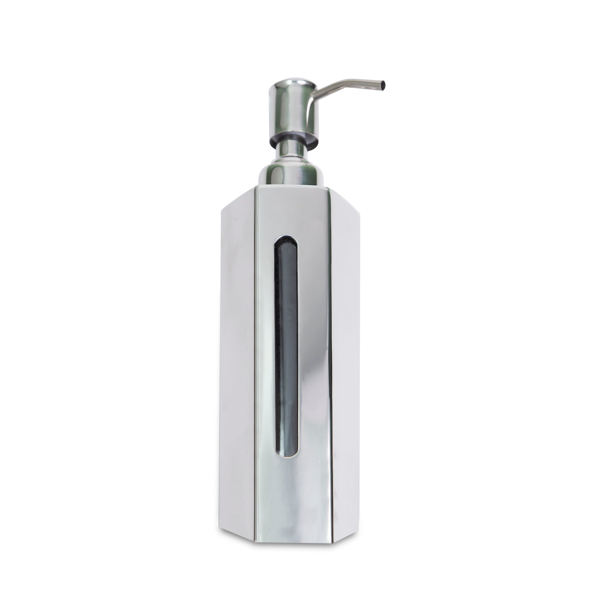 Hex Stainless Steel (350 mL) Liquid Soap Dispenser