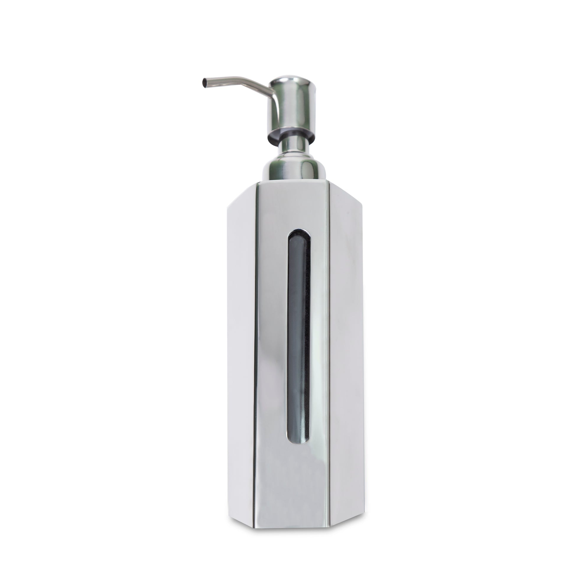 Hex Stainless Steel (350 mL) Liquid Soap Dispenser
