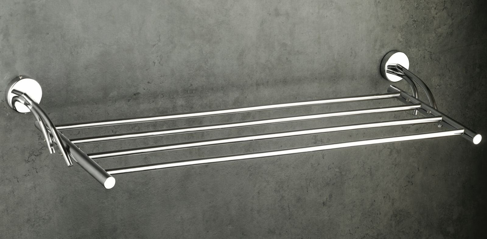 Rozar Stainless Steel 304-Grade Towel Rack (24 Inches)