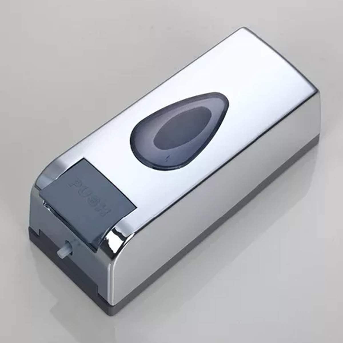 Small Push Chrome (350mL) Liquid Soap Dispenser (ABS)