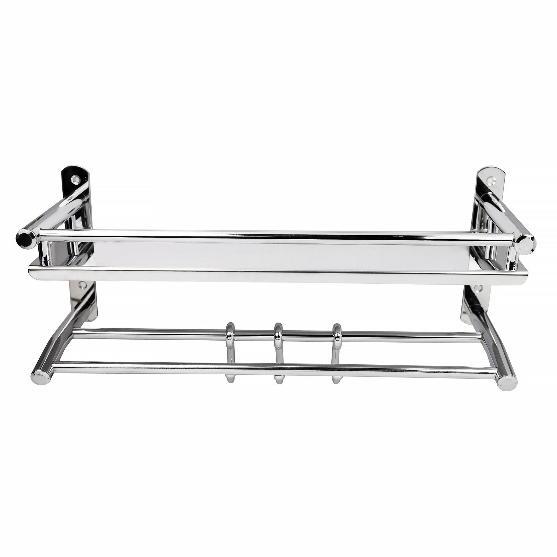 Single Stainless Steel Shelf Tray With Hook