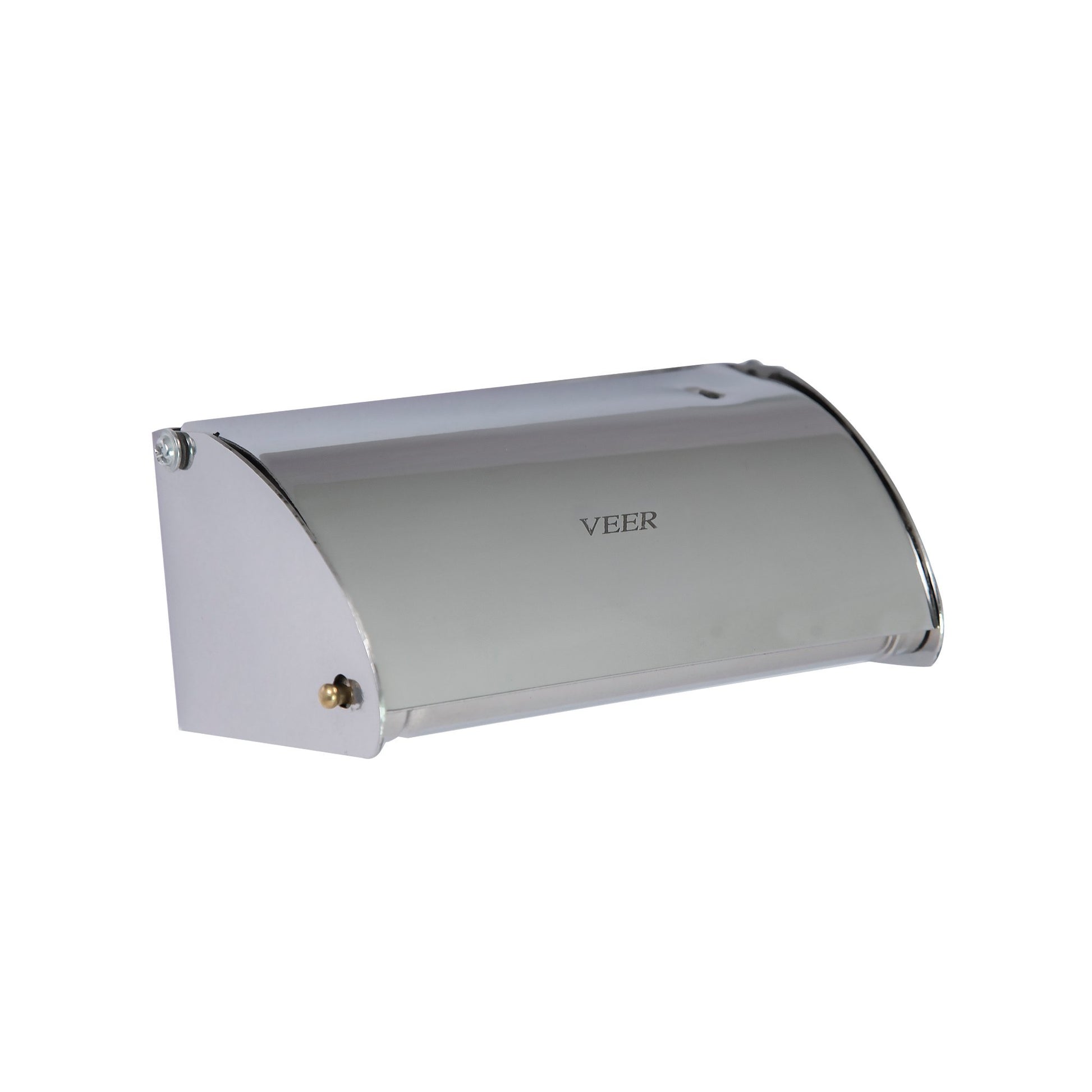 Box Stainless Steel Paper Holder With Brass Nuts