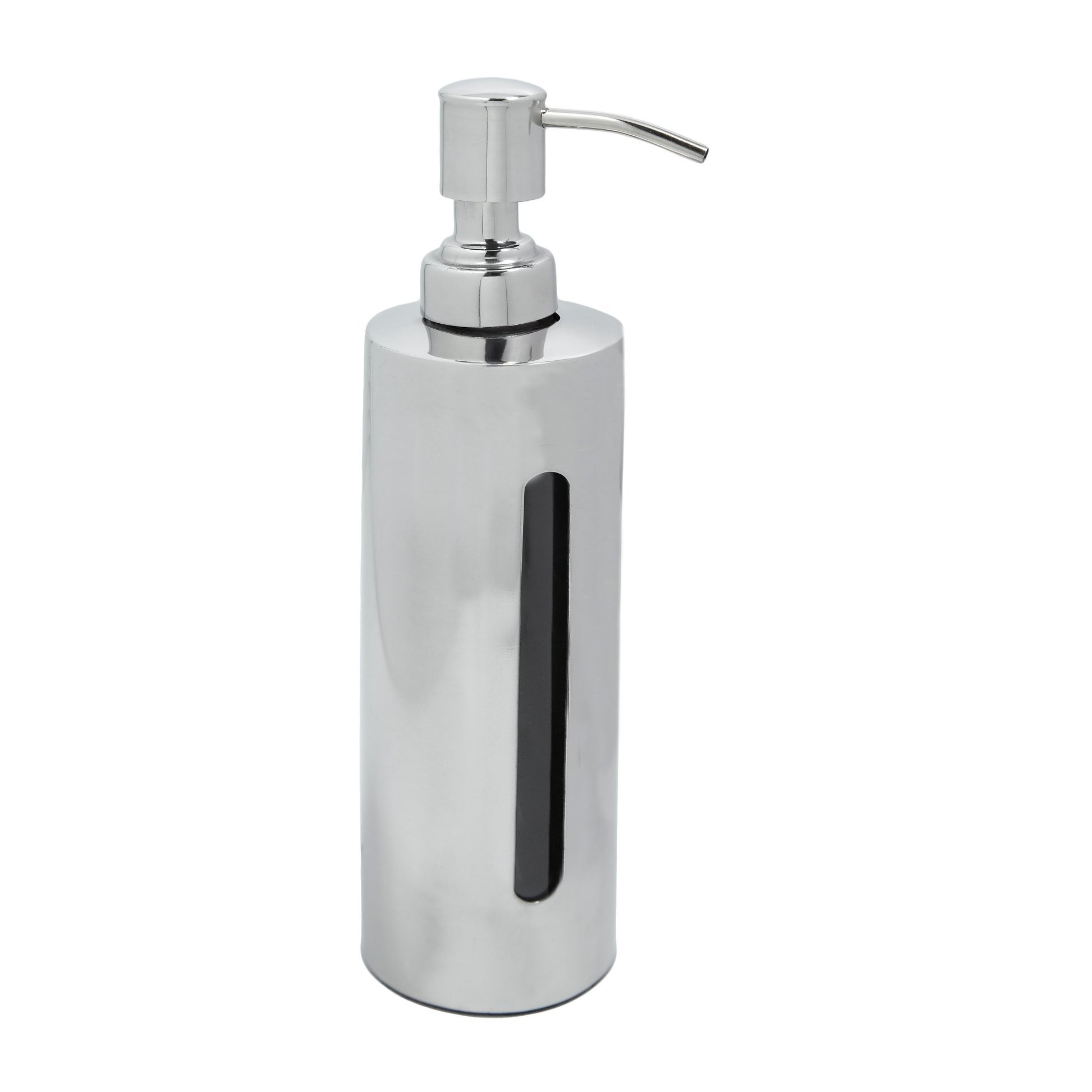 Round Stainless Steel (350 ML) Liquid Soap Dispenser