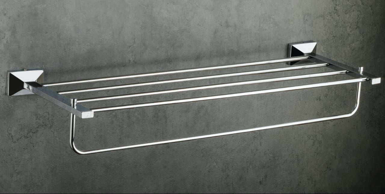 Daizy Stainless Steel 304-Grade Towel Rack (24 Inches)