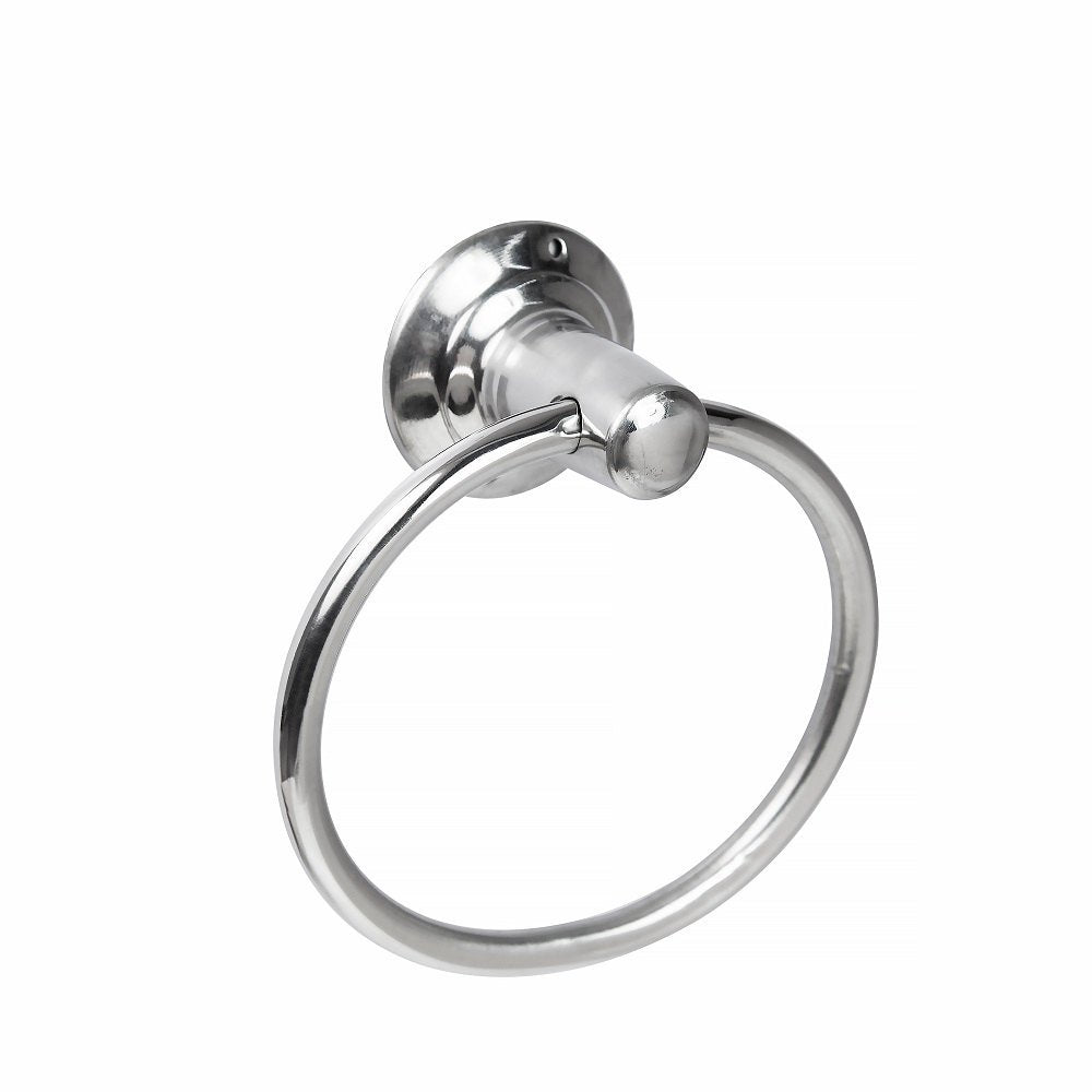 Light Stainless Steel Towel Ring (Polished)
