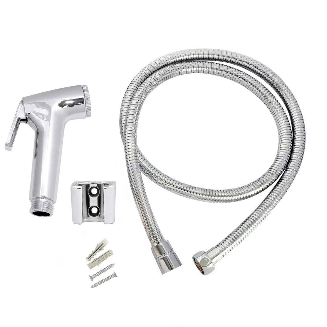 Continental Health faucet with Braided 1 Meter Flexible Hose & Hook
