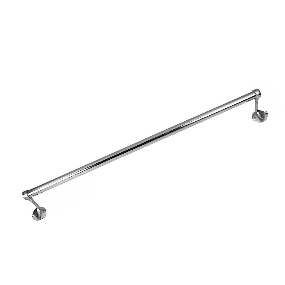 Round Hook Aluminium (24 Inches) Towel Rod