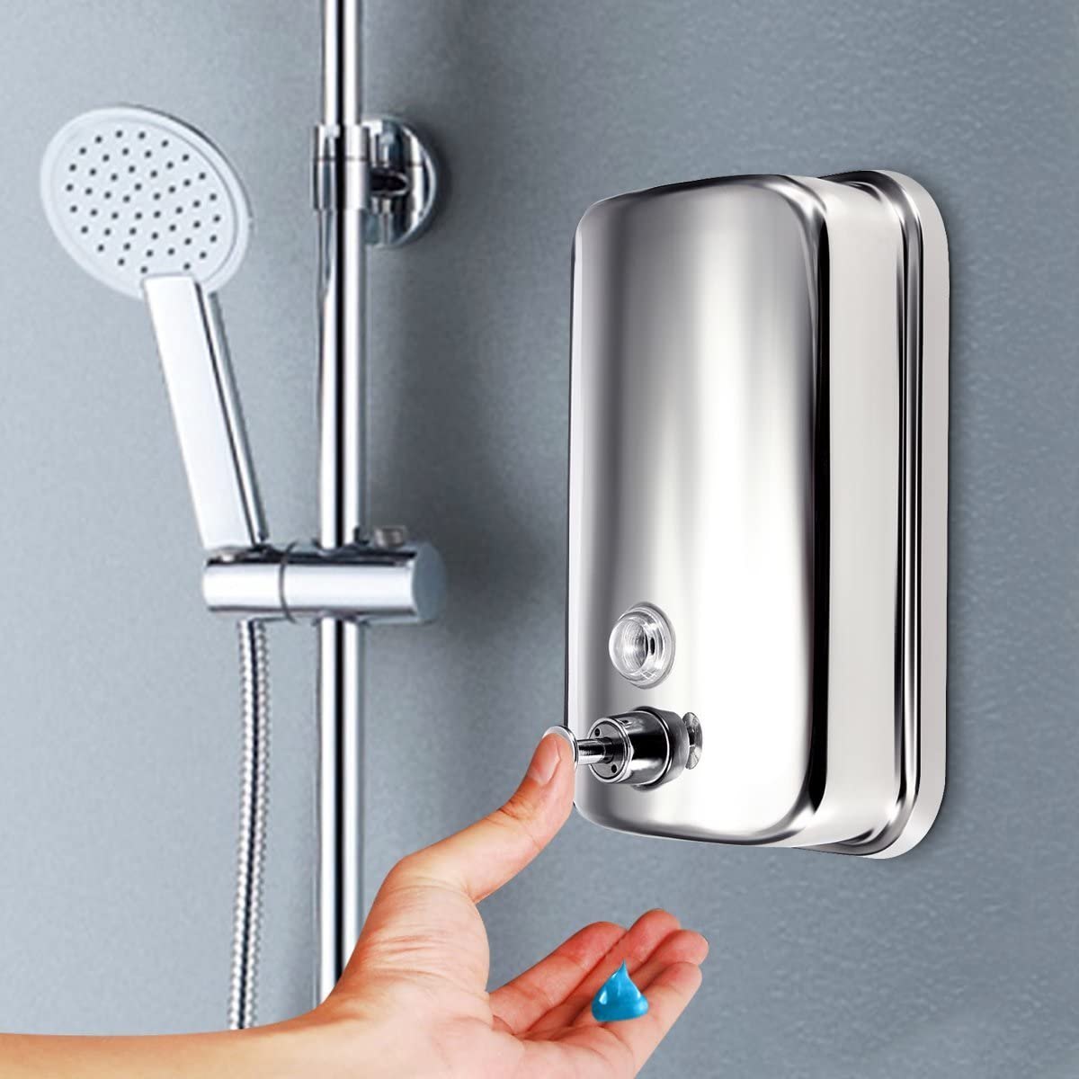 Liquid Soap Dispenser (500mL) Stainless Steel