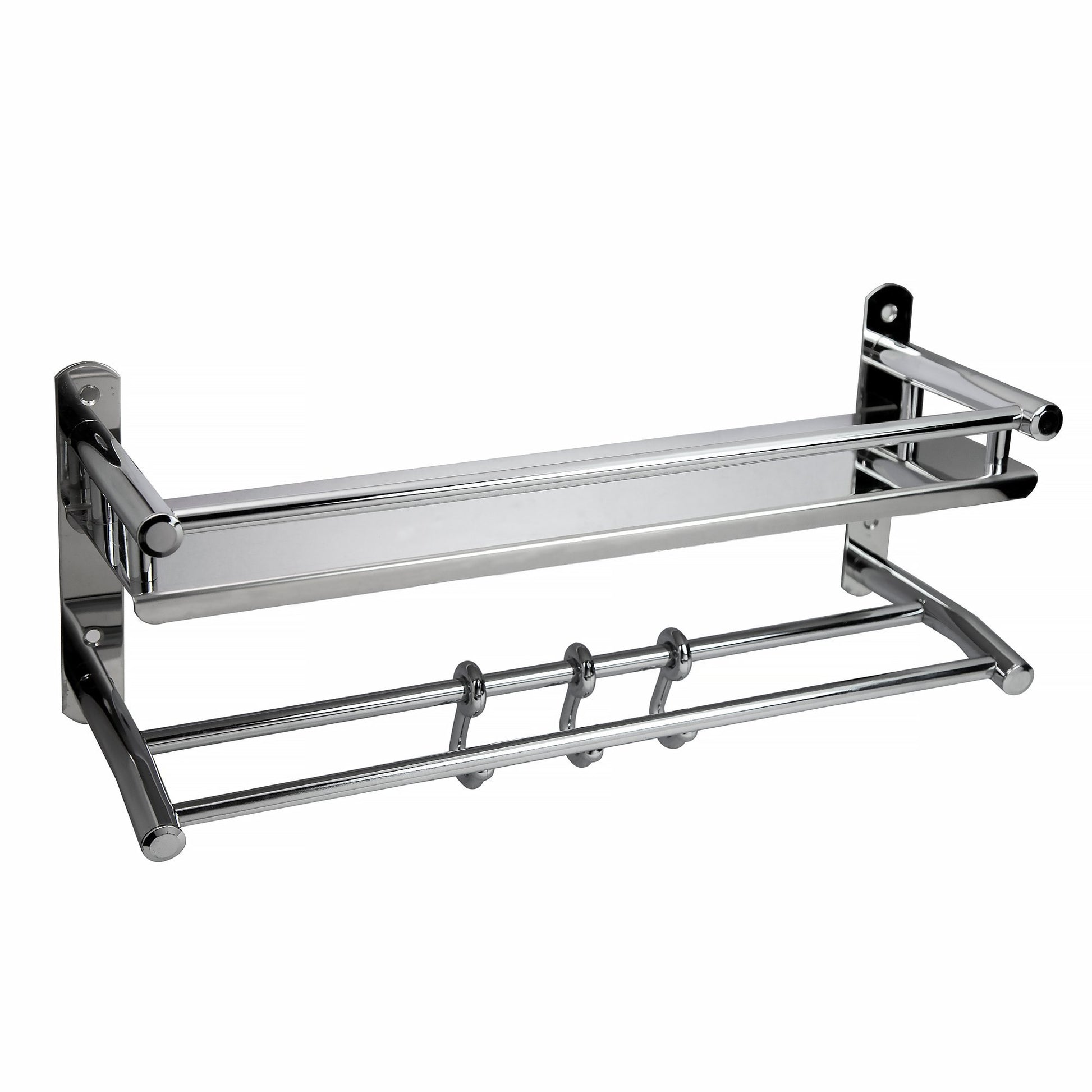 Single Stainless Steel Shelf Tray With Hook