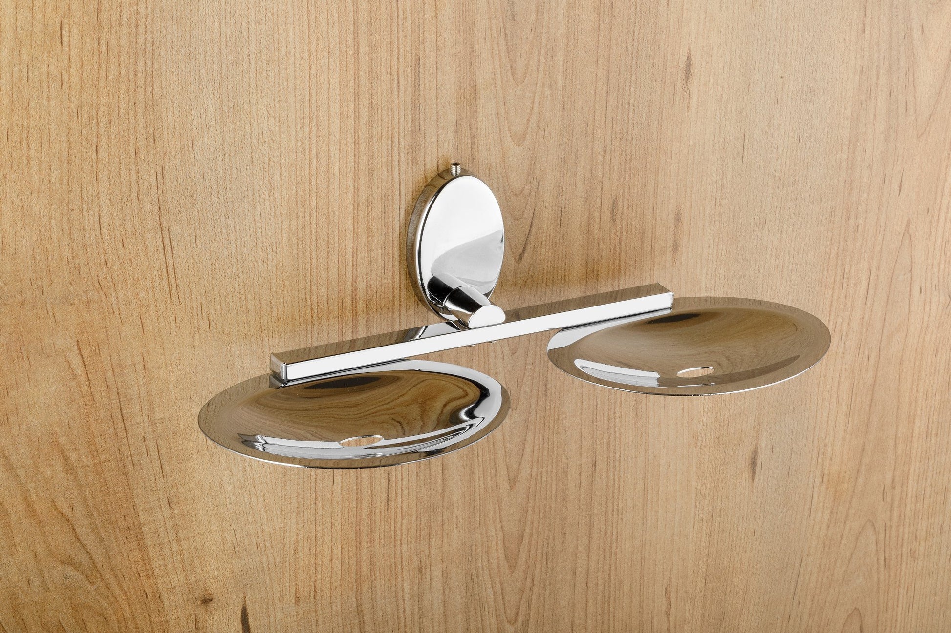 Jewel Stainless Steel Double Soap Dish