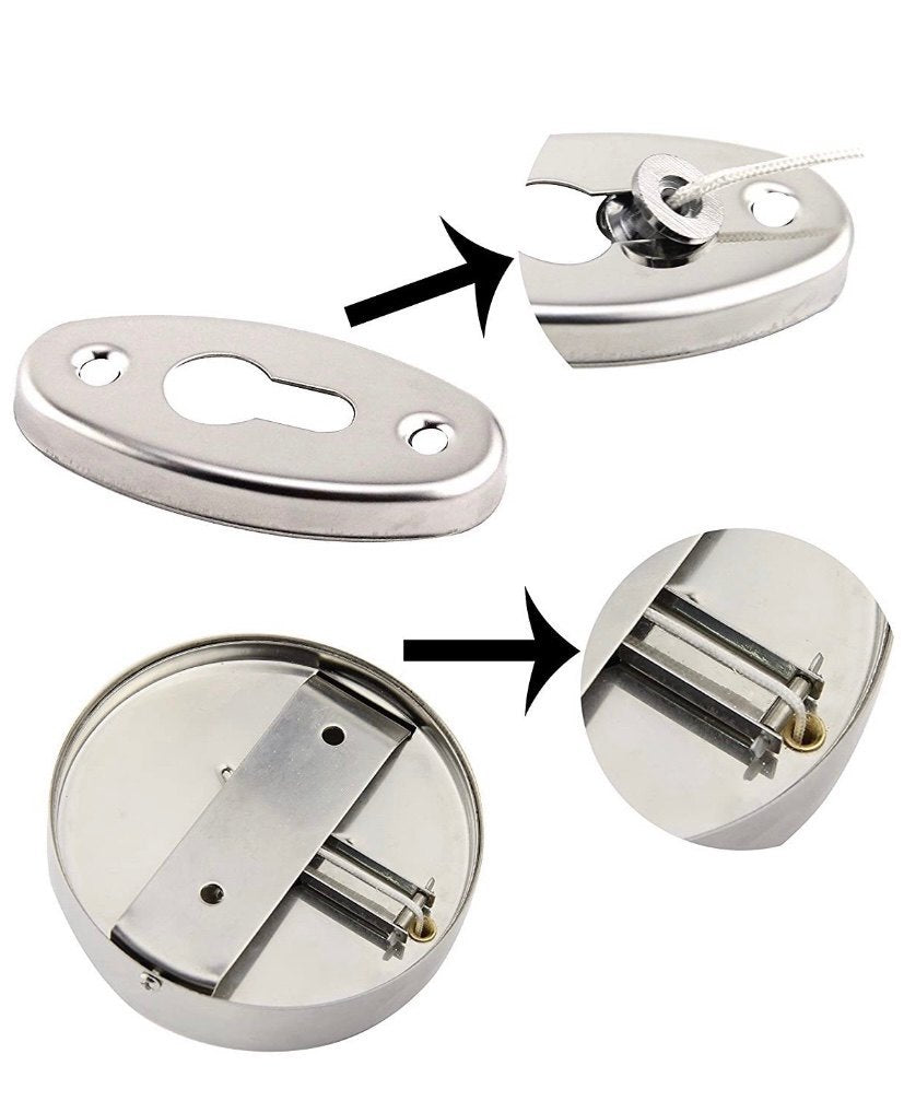 Retractable Stainless Steel Cloth Liner (304 Grade)