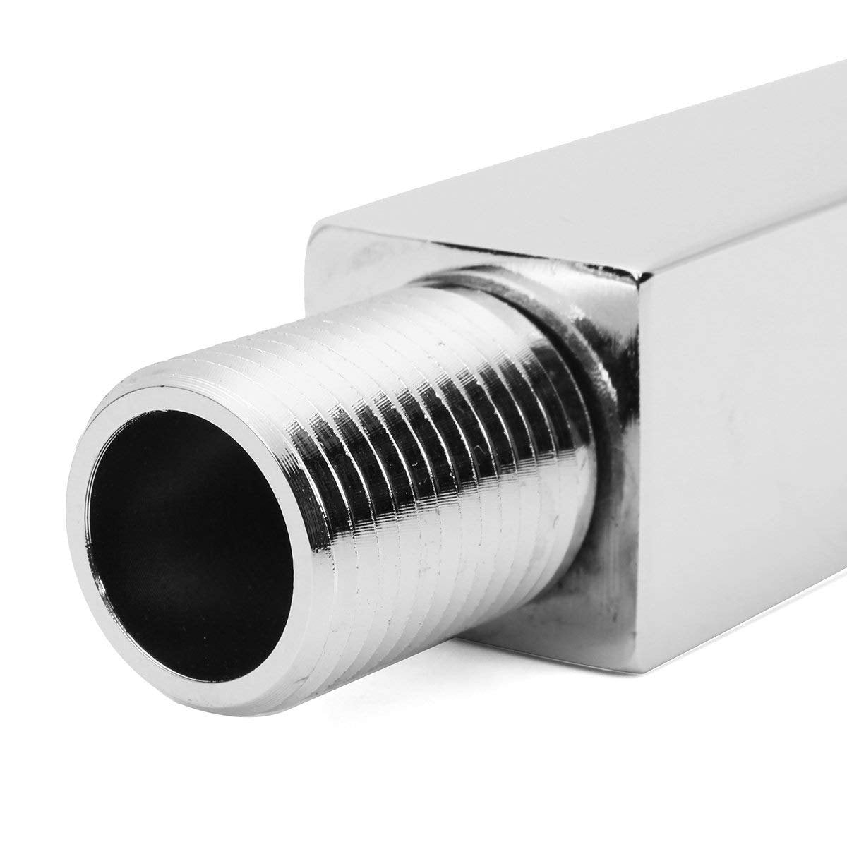 Square Brass Nut Shower Arm