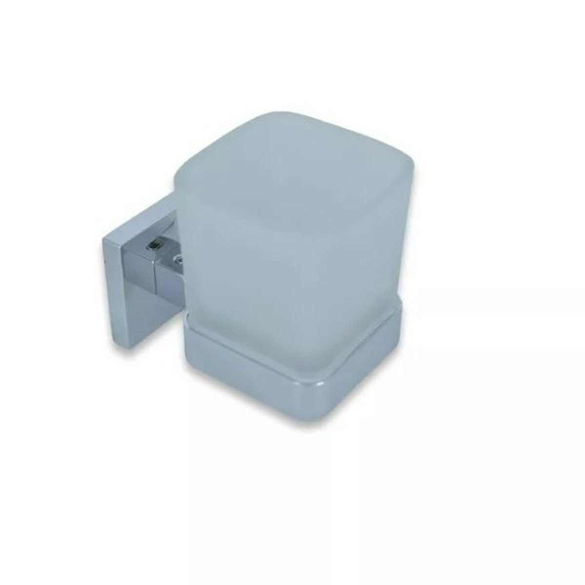 Square Stainless Steel Tumbler Holder (Glass)