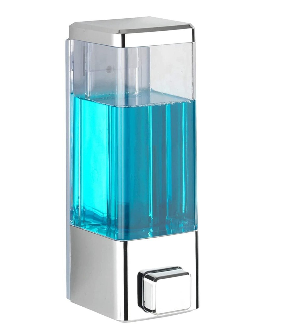 Cubix Chrome (350mL) Liquid Soap Dispenser (ABS)