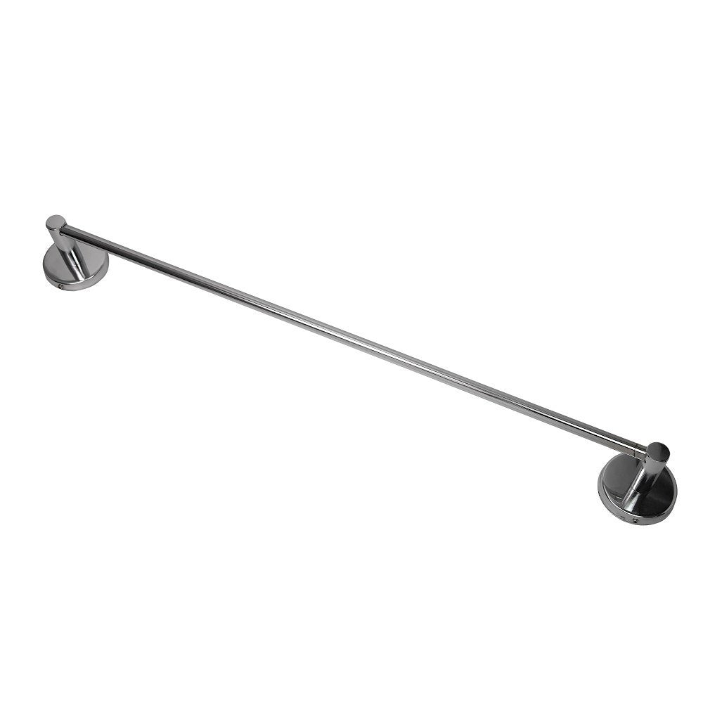Round Concealed Stainless Steel (24 Inches) Towel Rod