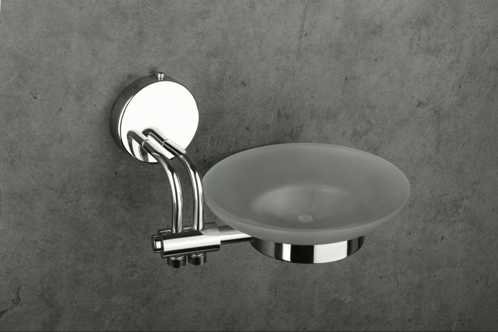 Rozar Stainless Steel (304 Grade) Soap Dish (Glass)