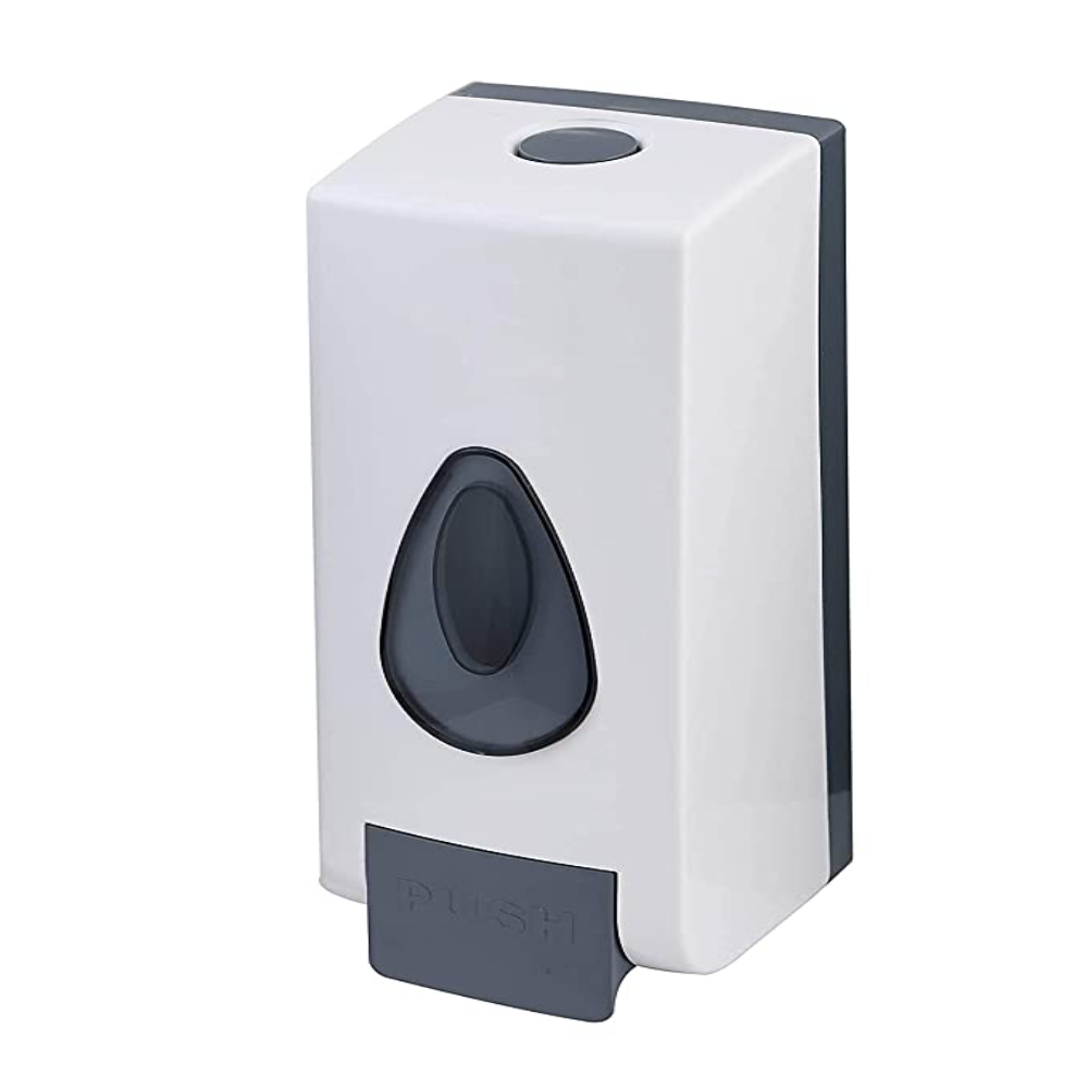 Small Push White (350mL) Liquid Soap Dispenser (ABS)