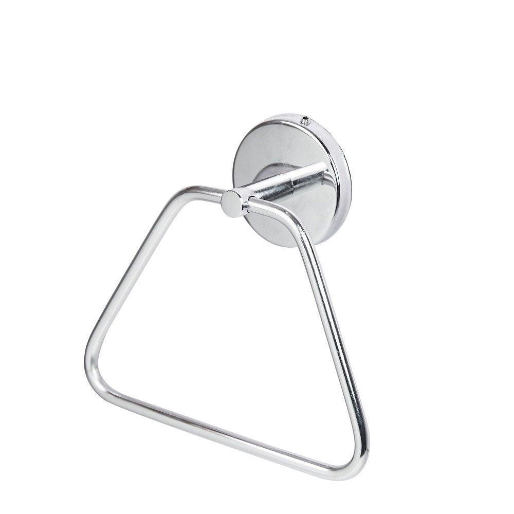Round Concealed Stainless Steel (Triangle) Towel Ring