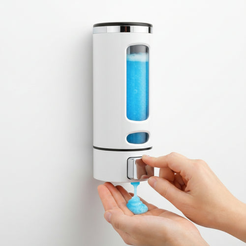 Capsule White (350mL) Liquid Soap Dispenser (ABS)