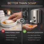 Liquid Soap Dispenser (500mL) Stainless Steel