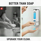 Capsule White (350mL) Liquid Soap Dispenser (ABS)