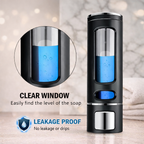 Capsule Black (350mL) Liquid Soap Dispenser (ABS)