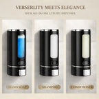 Capsule Black (350mL) Liquid Soap Dispenser (ABS)