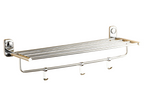 Crystal Stainless Steel Towel Rack (24 Inches)