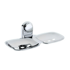 Double Redlay Square Brass Soap Dish