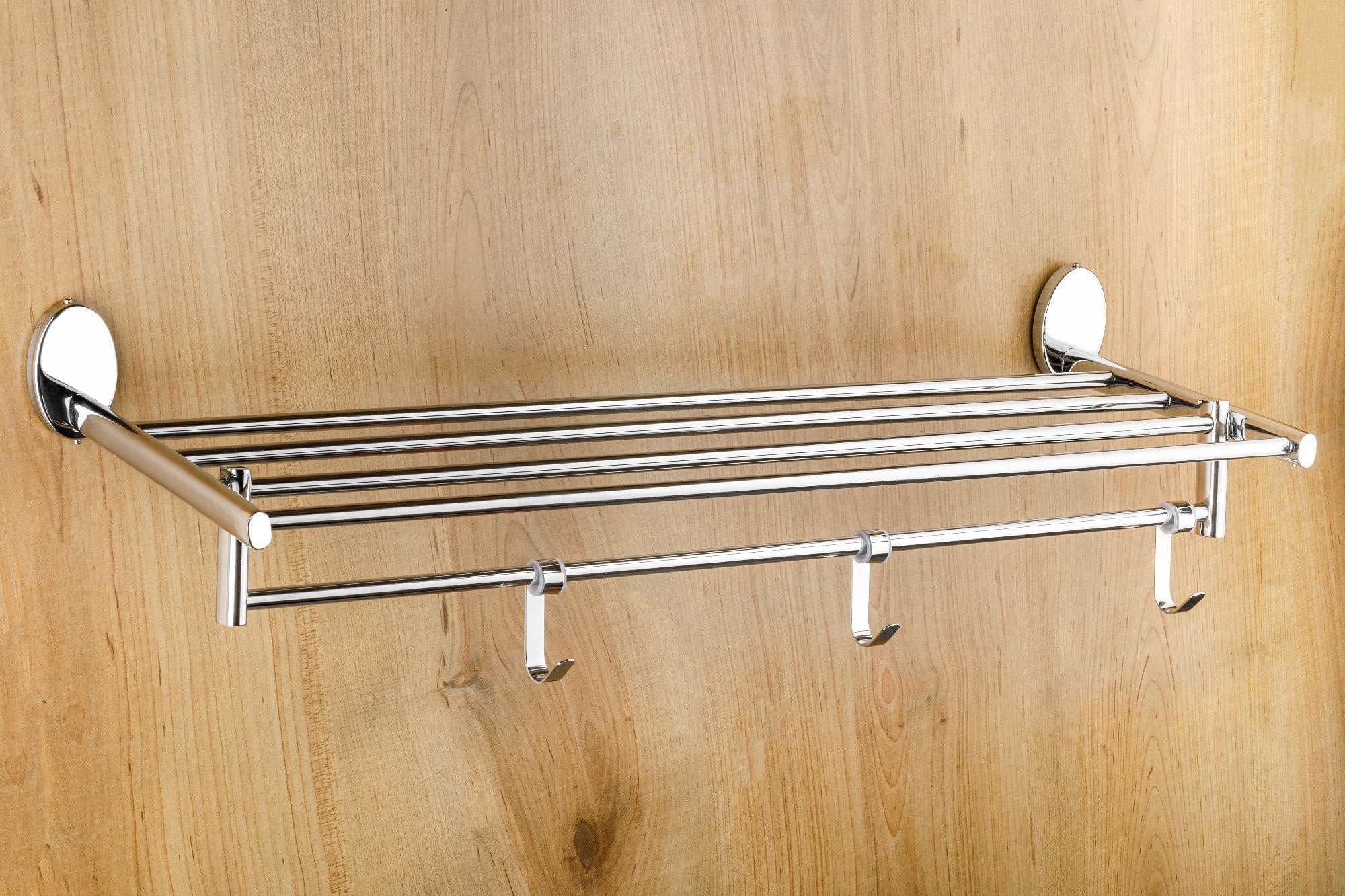 Jewel Stainless Steel Towel Rack (24 Inches)