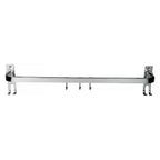 Folding Stainless Steel (24 Inches) Towel Rod