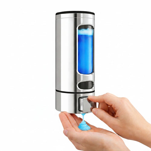 Capsule Chrome (350mL) Liquid Soap Dispenser (ABS)