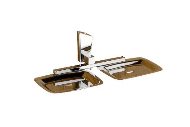 Hawk Stainless Steel Double Soap Dish