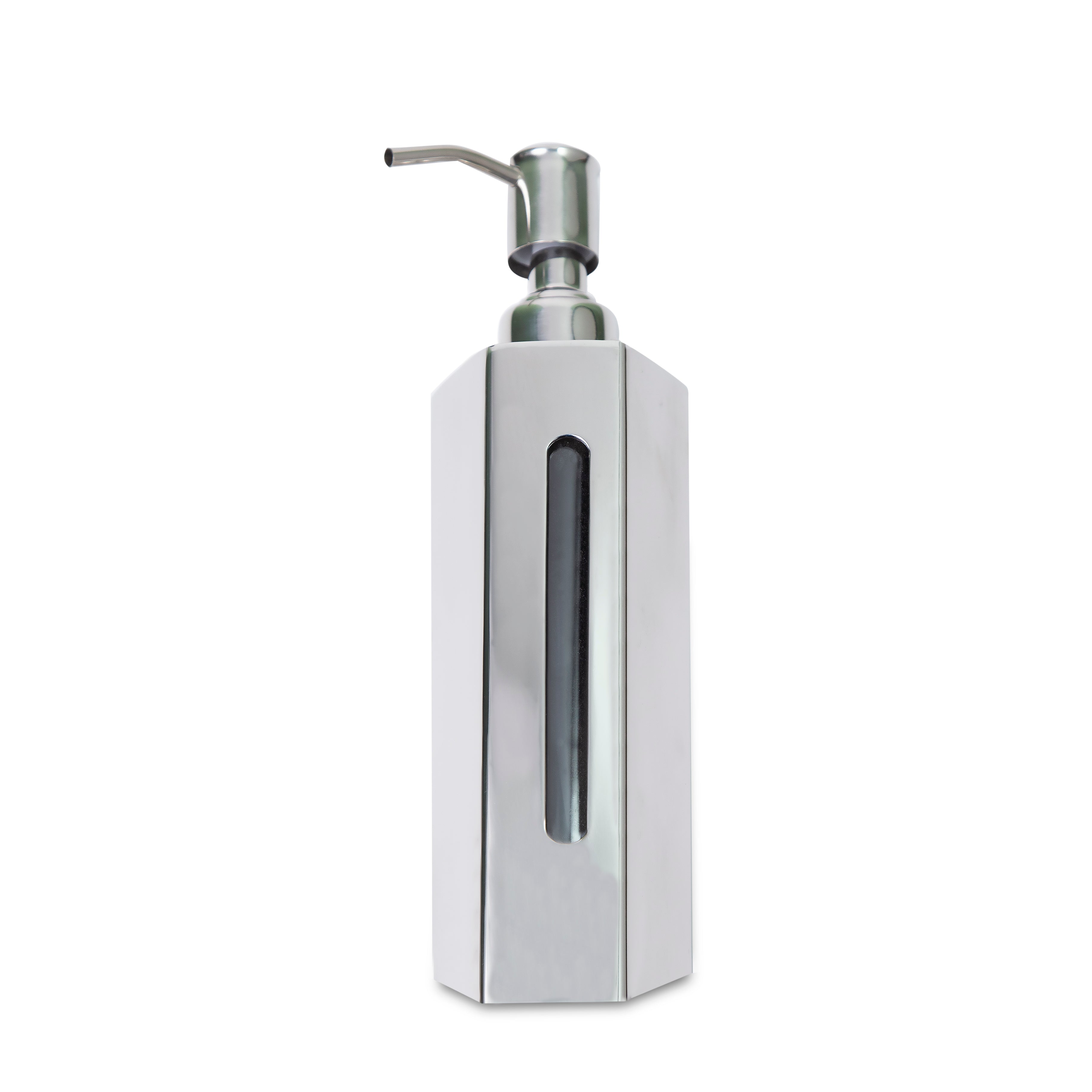 Hex Stainless Steel (350 mL) Liquid Soap Dispenser