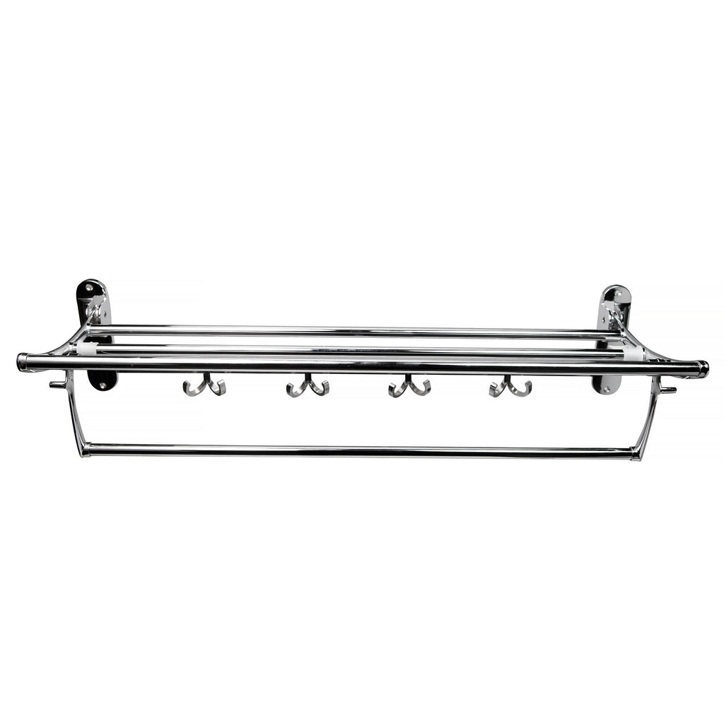 Round Foldable Towel Rack (24 Inches)