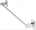 Square Concealed Stainless Steel (24 Inches) Towel Rod