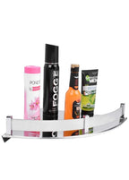Curve Stainless Steel Corner Shelf Tray