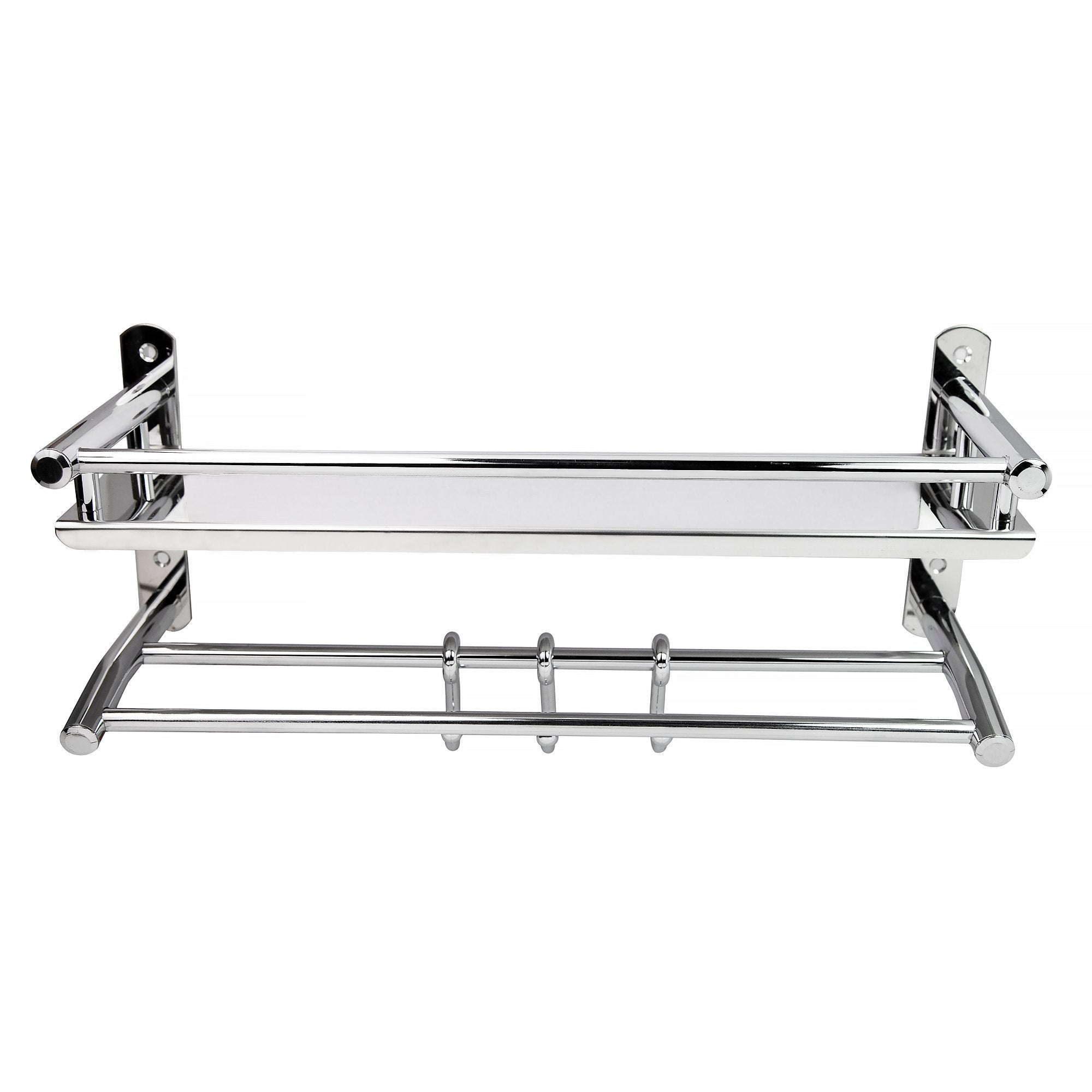 Single Stainless Steel Shelf Tray With Hook