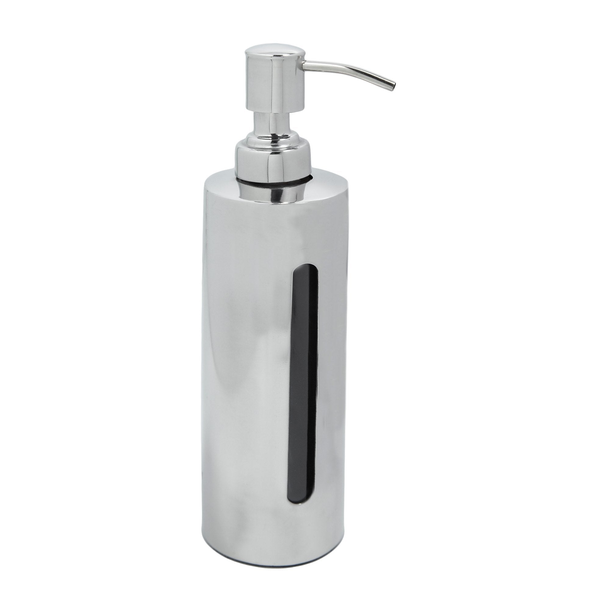 Round Stainless Steel (350 ML) Liquid Soap Dispenser