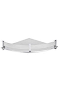 Curve Stainless Steel Corner Shelf Tray