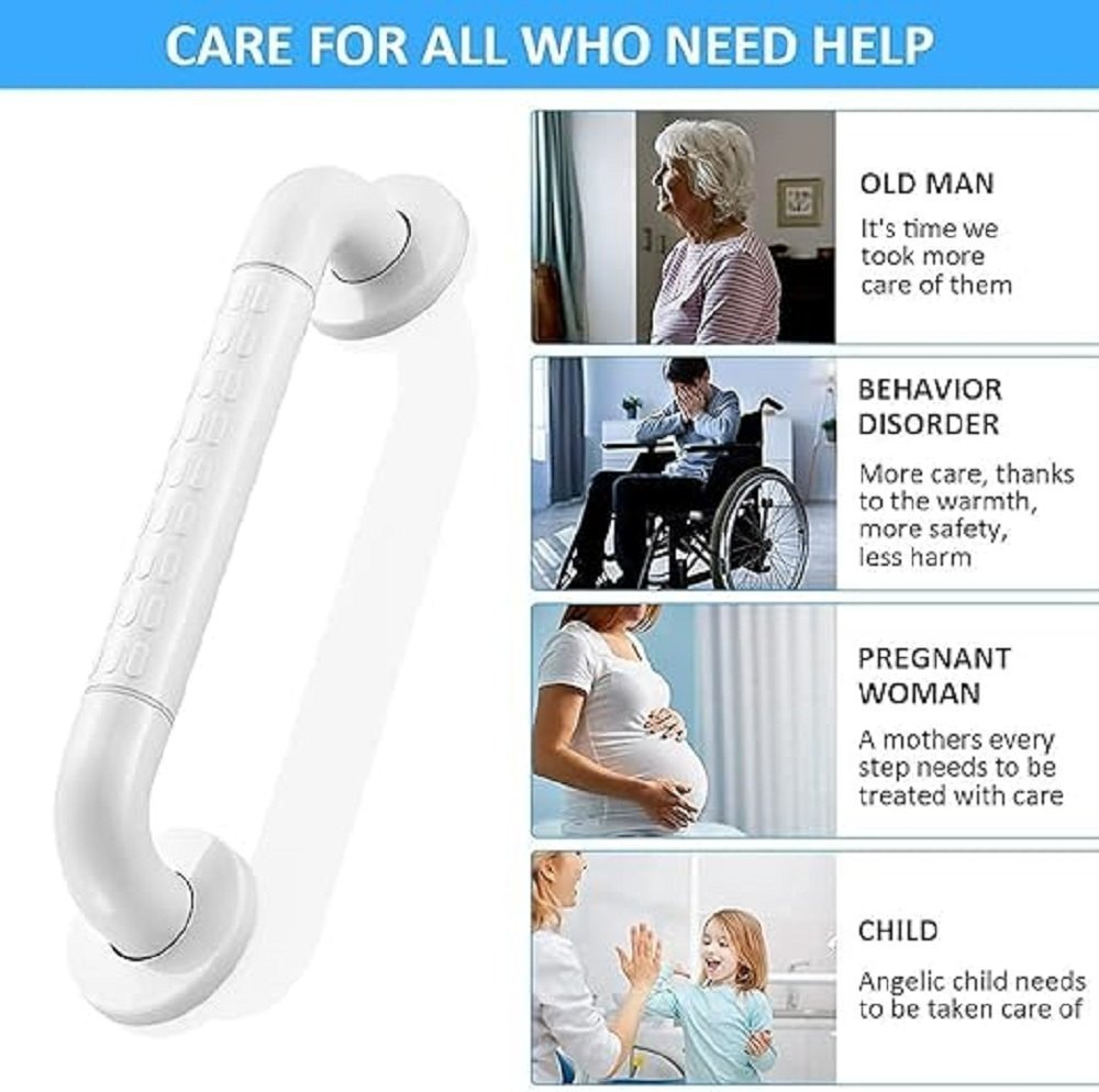 Grab Bar Stainless Steel Concealed (Nylon)