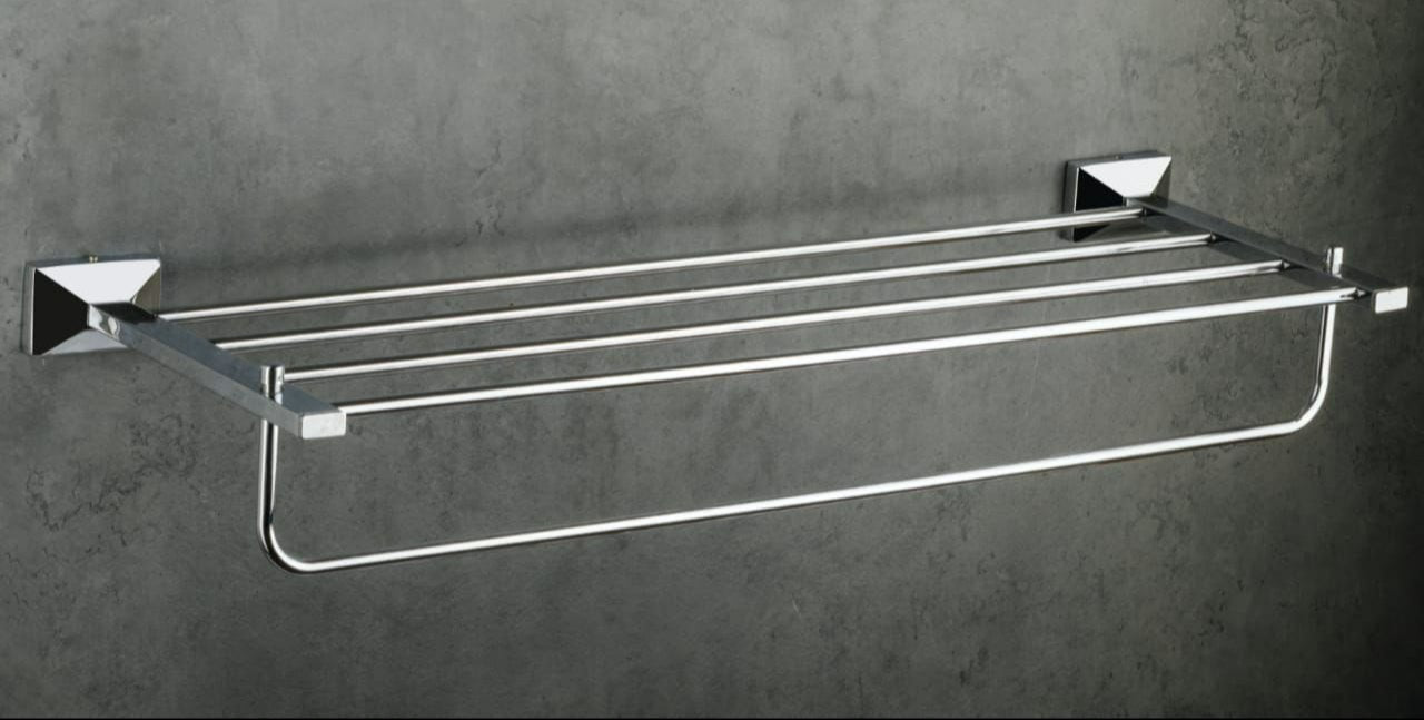 Daizy Stainless Steel 304-Grade Towel Rack (24 Inches)