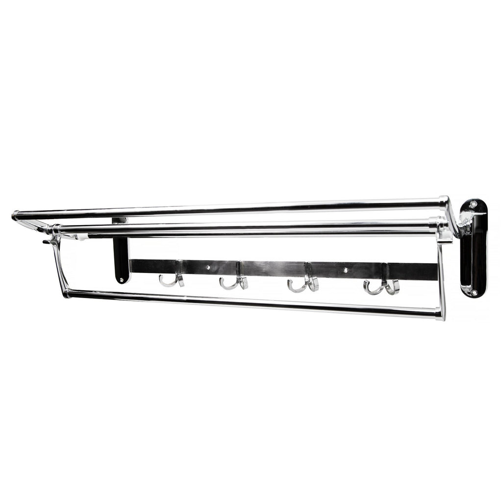 Round Foldable Towel Rack (24 Inches)