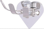 Heart Moving Stainless Steel (3-Pin) Rob Hook