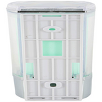 Cubix White (350mL) Liquid Soap Dispenser (ABS)