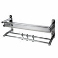 Single Stainless Steel Shelf Tray With Hook